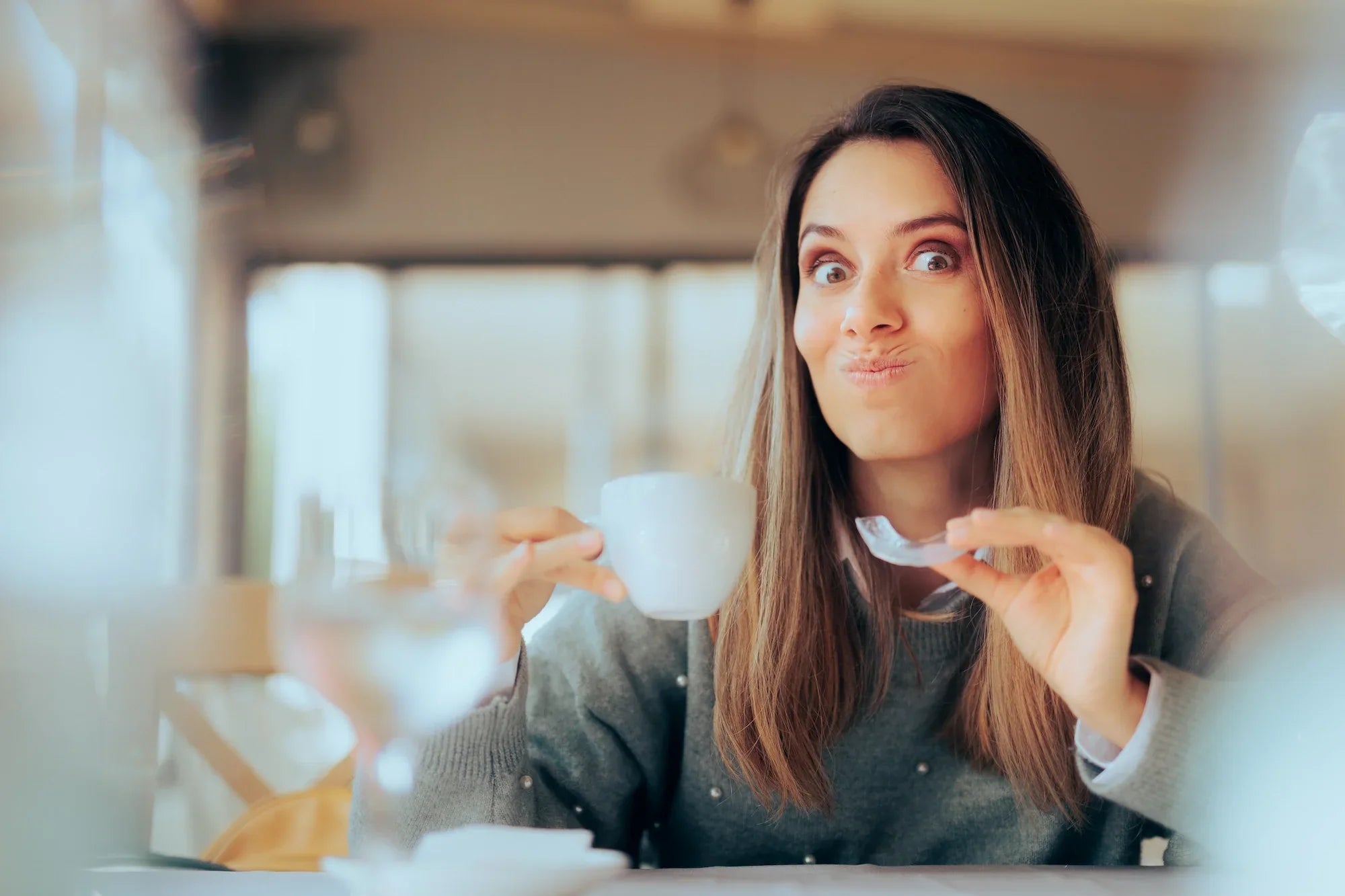 Having Aligner Orthodontic Treatment? How to beat staining food and drink at their own game!