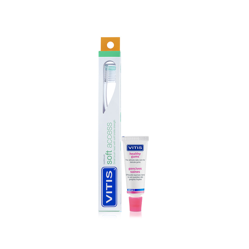 VITIS Access TOOTHBRUSH - Soft inc: 15ml Toothpaste