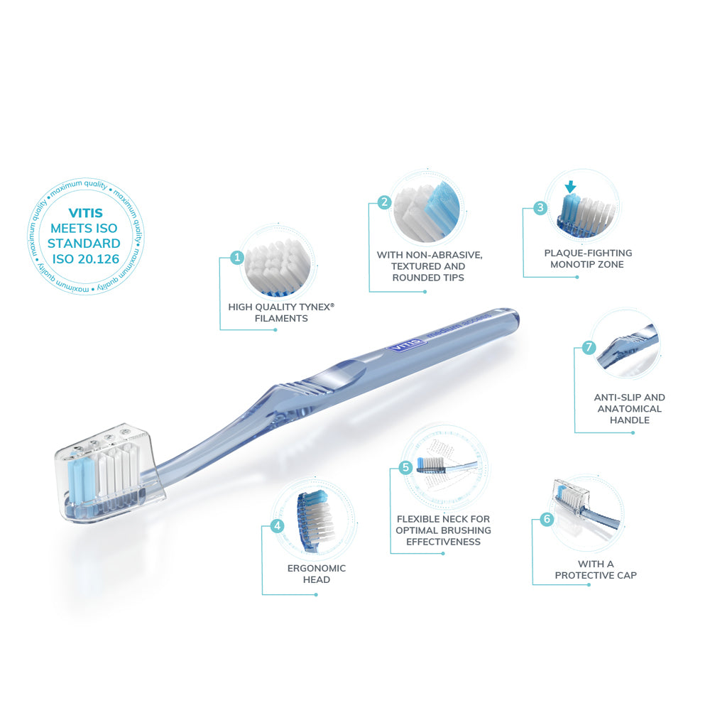 VITIS Access TOOTHBRUSH - Soft inc: 15ml Toothpaste