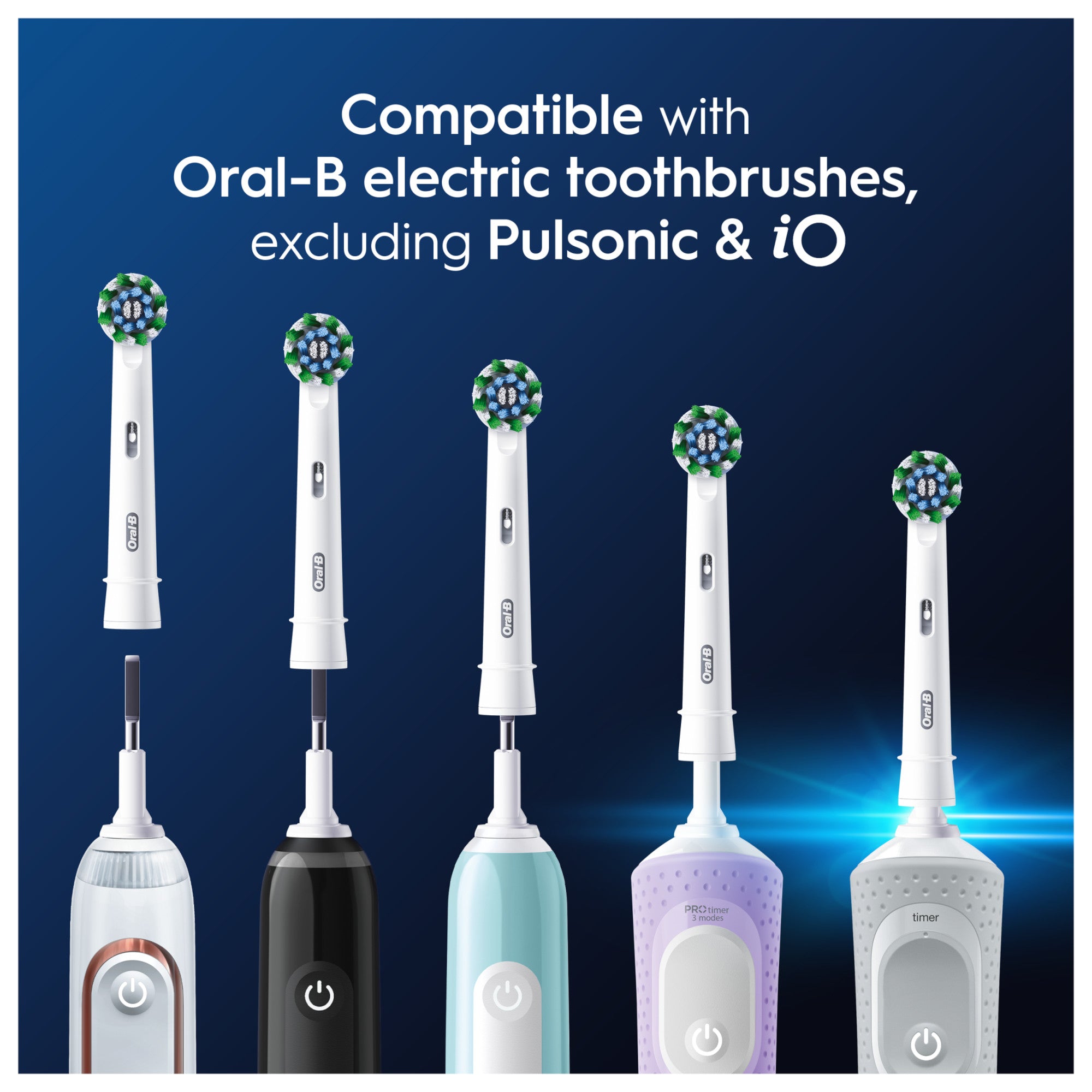 Oral-B Pro Cross Action 4Pk
