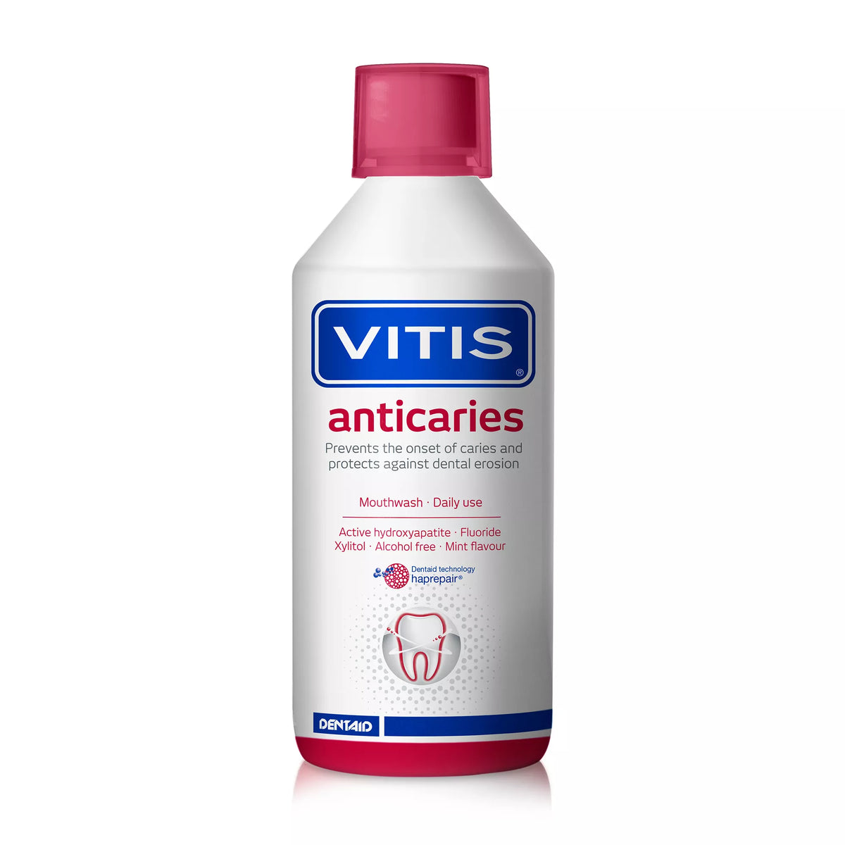 VITIS Anti-Caries Mouthwash with Nano Repair 500ml