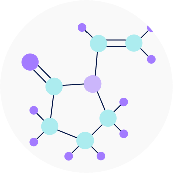 PVP molecular structure – the film-forming compound used in whitening and toothpaste formulations