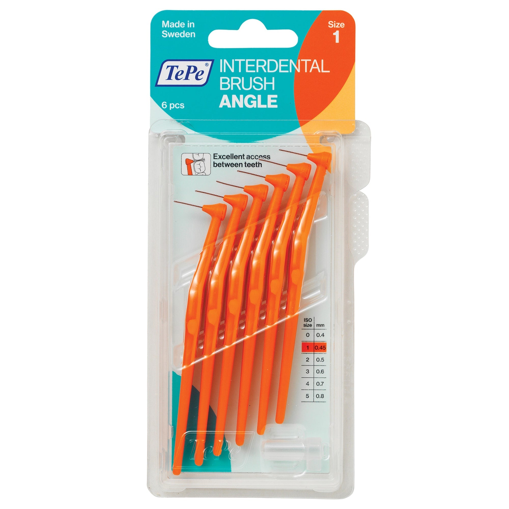 TePe Angle Interdental Brush (Pack of 6)