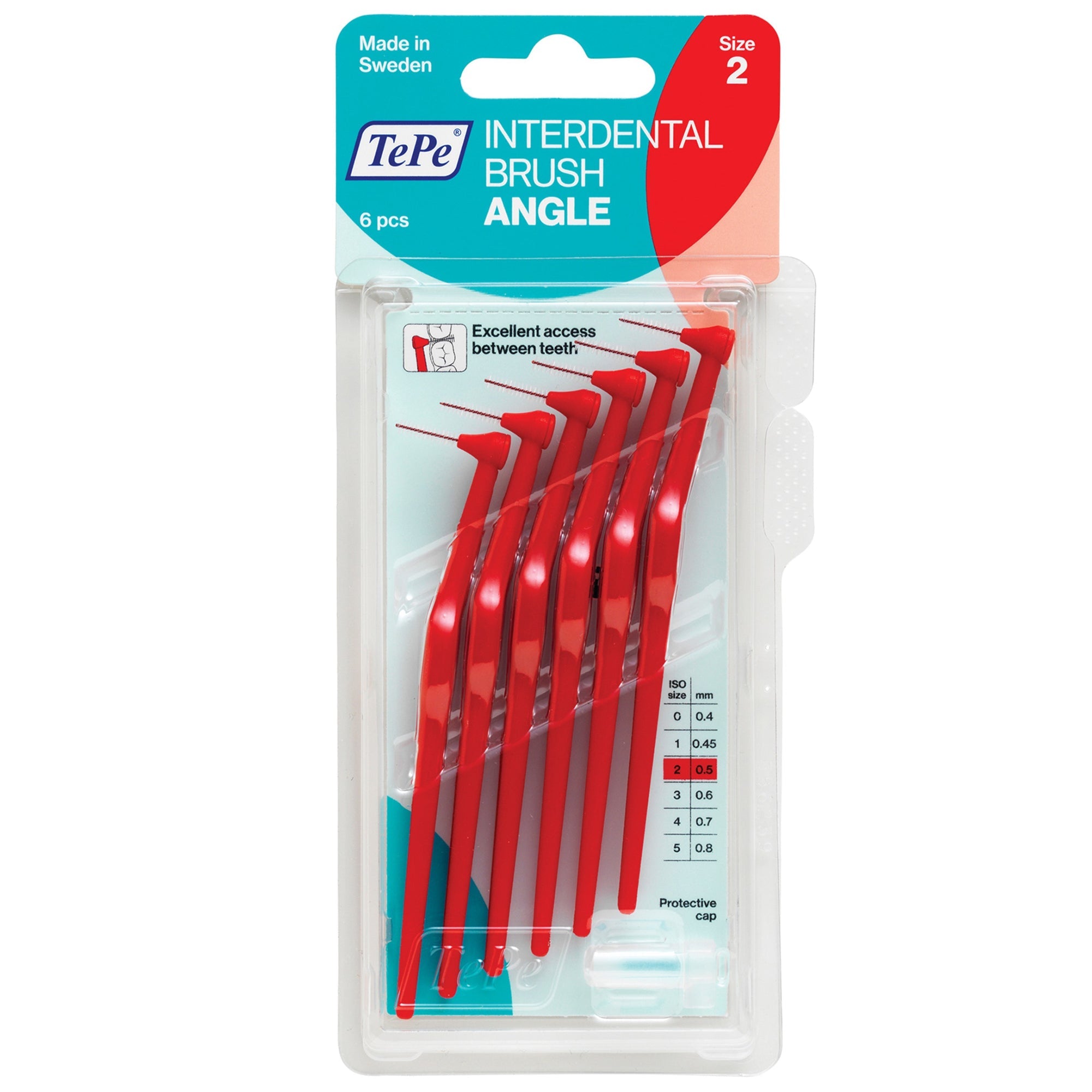 TePe Angle Interdental Brush (Pack of 6)