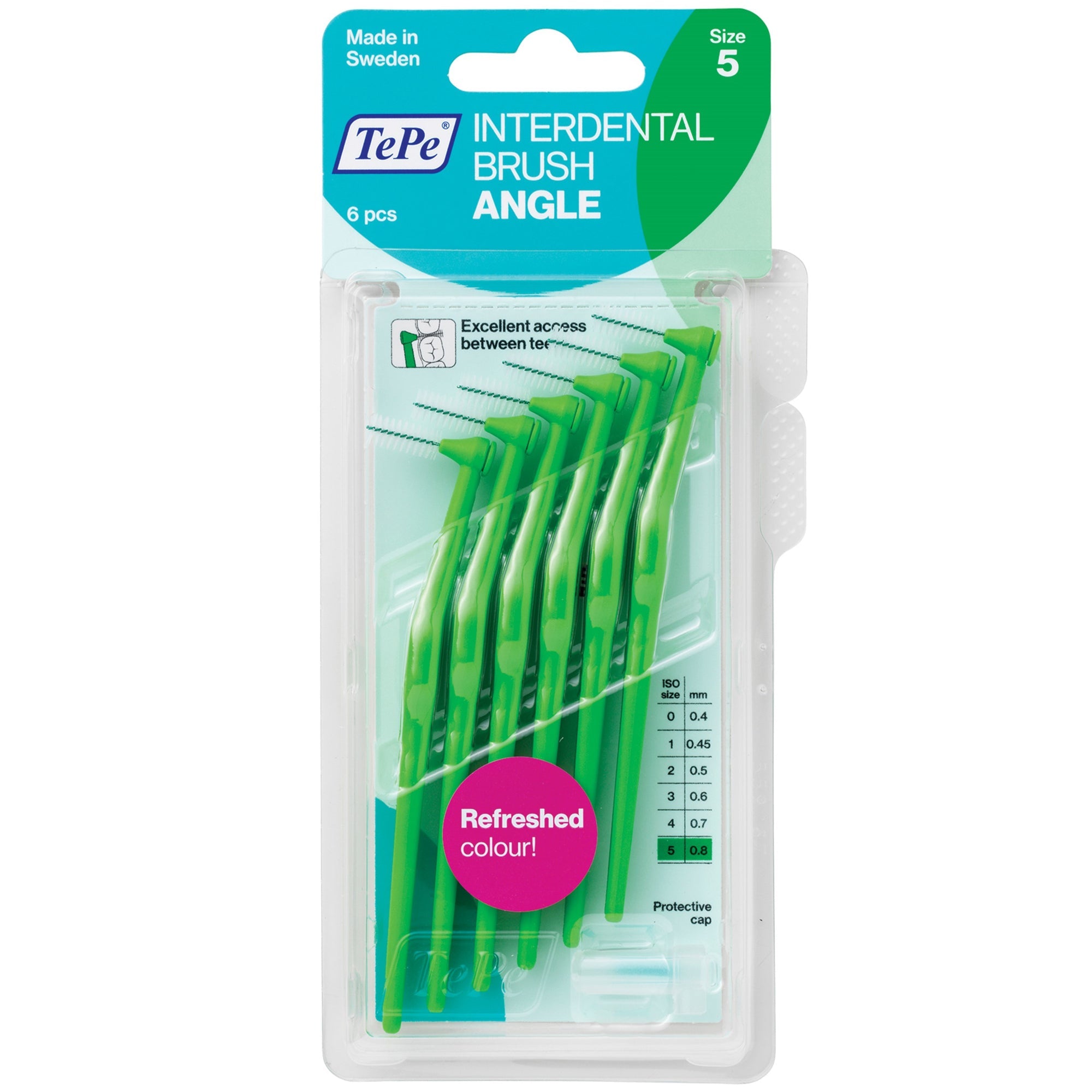 TePe Angle Interdental Brush (Pack of 6)